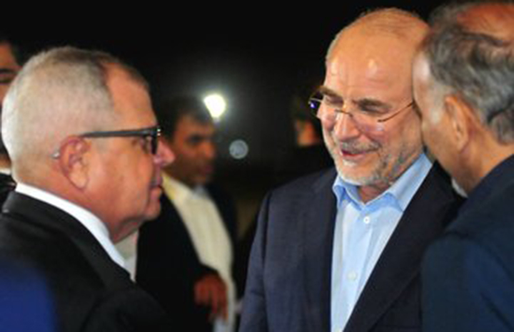 Llegó a Cuba el Presidente de la Asamblea Consultiva lslámica