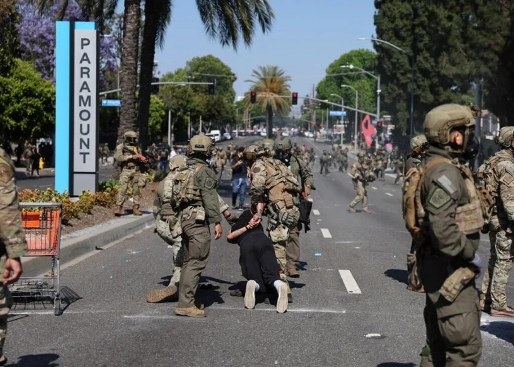 Las protestas migratorias en Los Ángeles no cesan
