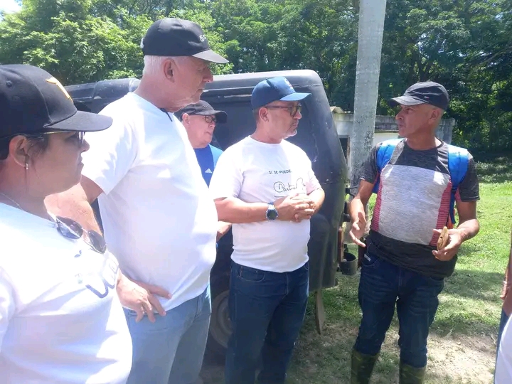 Constatan situación del abasto de agua en poblados de Manicaragua