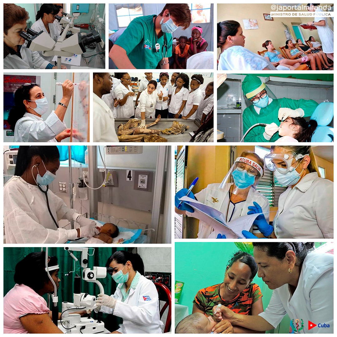 Envían felicitación por el 8 de marzo a colaboradoras de la Salud