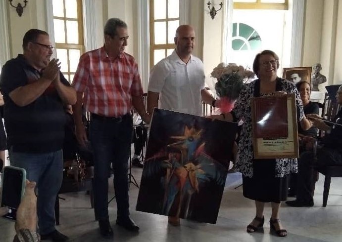 Distinguidos con El Zarapico representantes de la Enseñanza Artística