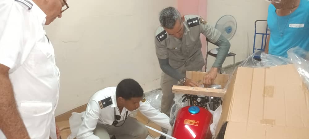 Ofrece Correos en Villa Clara nuevo servicio de entrega de motos importadas