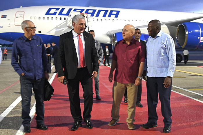 Regresó a Cuba presidente Díaz-Canel tras visita oficial a Rusia 