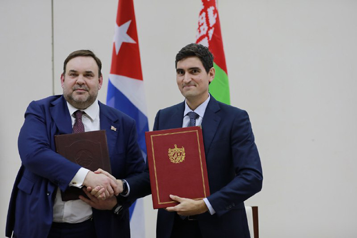 Concluyó sesión de la Comisión Intergubernamental Cuba-Belarús