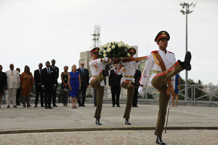 Recibe Díaz-Canel a Primer Ministro de San Cristóbal y Nieves