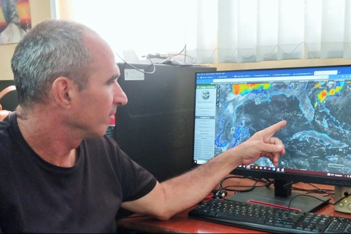 De precipitaciones y temperaturas hablan los meteorólogos