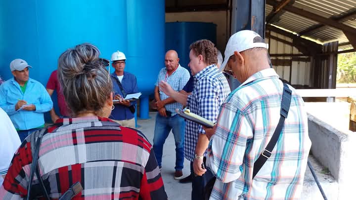 Avanza montaje de bloque energético en el ingenio azucarero Francisco Gómez Toro