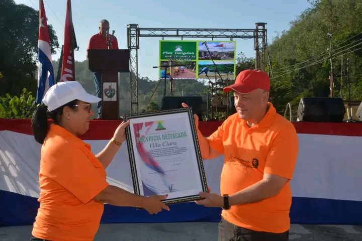Día de celebración en la serranía villaclareña 