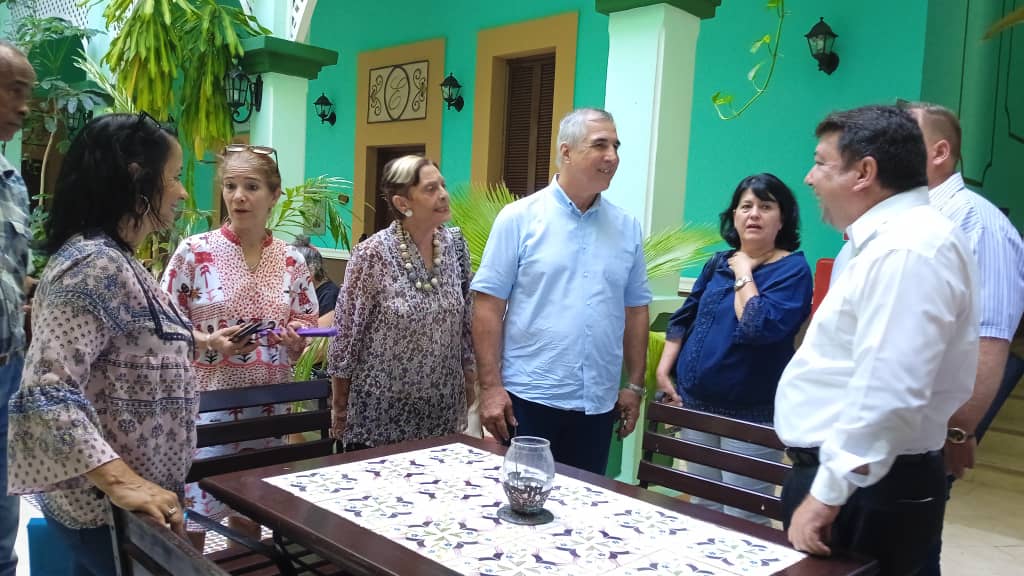 Vice primer ministro en Remedios, como parte de visita gubernamental 