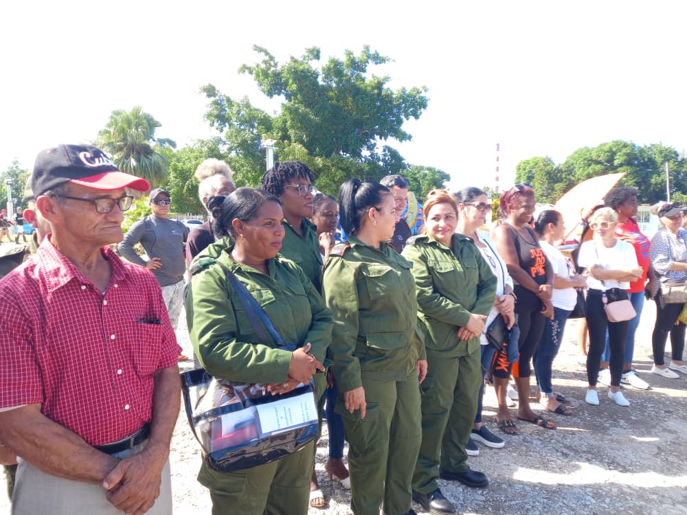 Máximas autoridades de Villa Clara llegaron este sábado hasta Sitiecito, en Sagua la Grande 