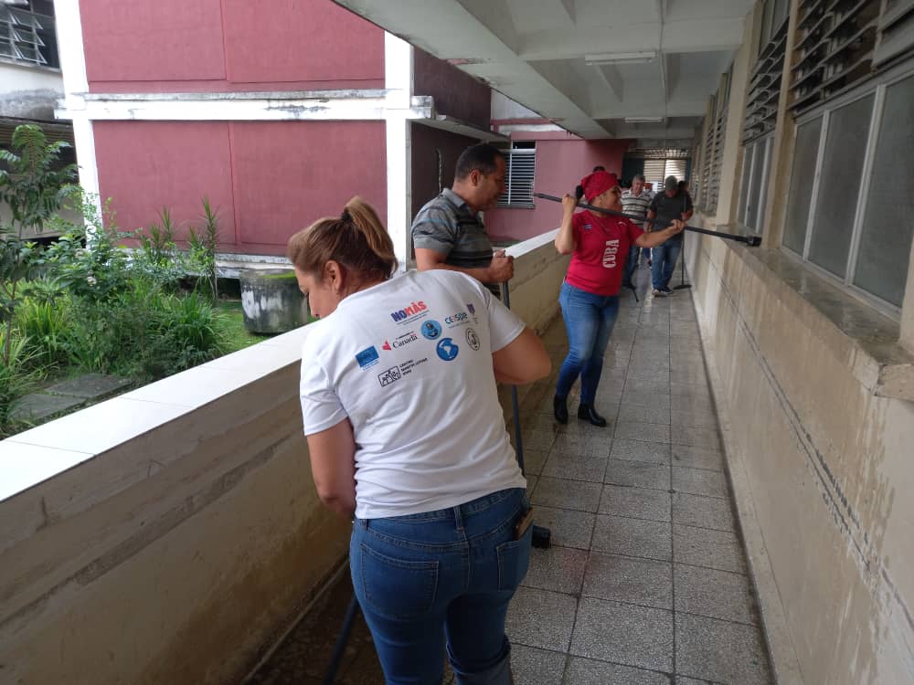 Amplia jornada de higienización en Hospital Provincial "Arnaldo Milián Castro"