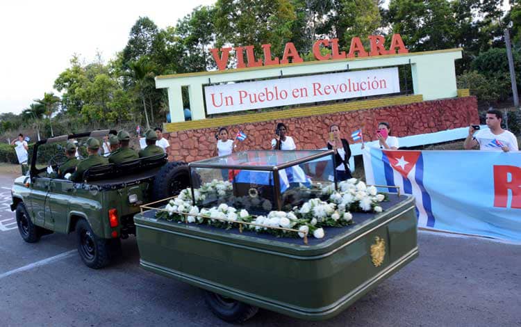 Fidel: cuando el Sol se puso en Villa Clara