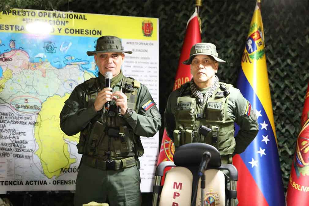 Venezuela denuncia acoso y amenaza militar de EEUU