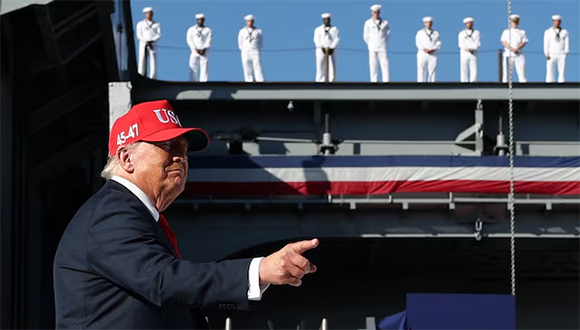 Trump confirma otro ataque a barco en el Caribe y adelanta posibles operativos en tierra