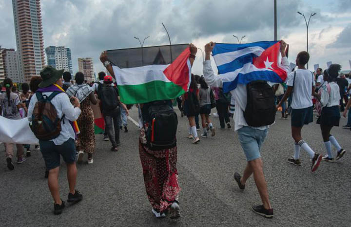Este jueves, actos de solidaridad con Palestina en toda Cuba 