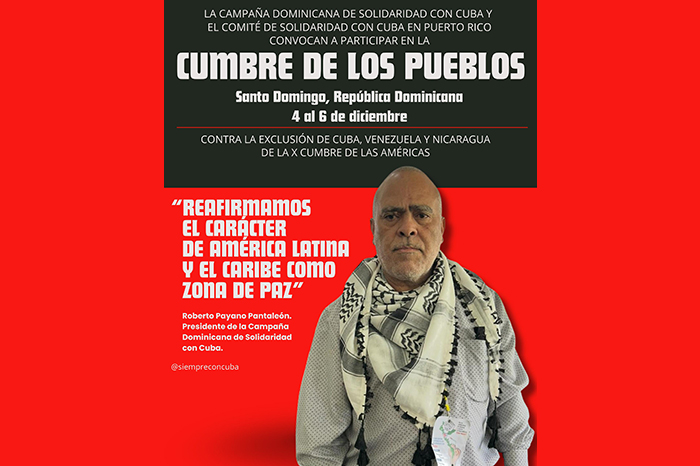 Convocan a Cumbre alternativa de los Pueblos