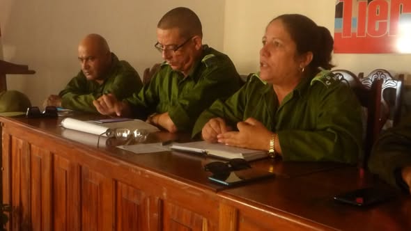 Llama Consejo de Defensa Municipal en Encrucijada a preservar la vida humana y garantizar los servicios vitales a la población ante la potente amenaza que representa el huracán Melissa para las provincias orientales del país