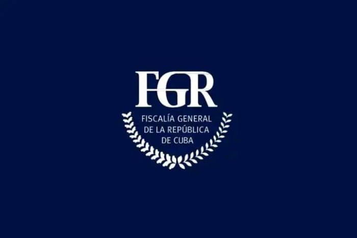 Nota informativa de la Fiscalía General de la República