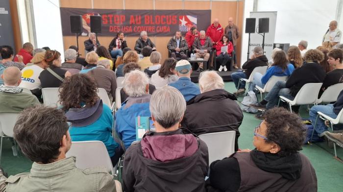 Denuncian en Francia bloqueo estadounidense contra Cuba