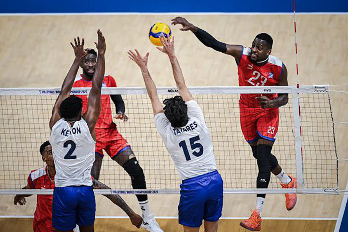 Cuba ante Colombia hoy en mundial de voleibol (m)