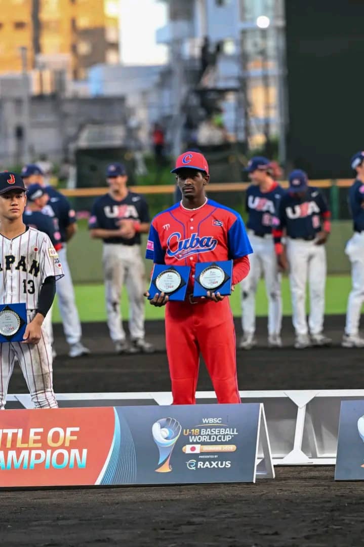 Integra el pelotero villaclareño Jonathan Moreno el Todos Estrellas del Mundial de Béisbol Sub 18 años