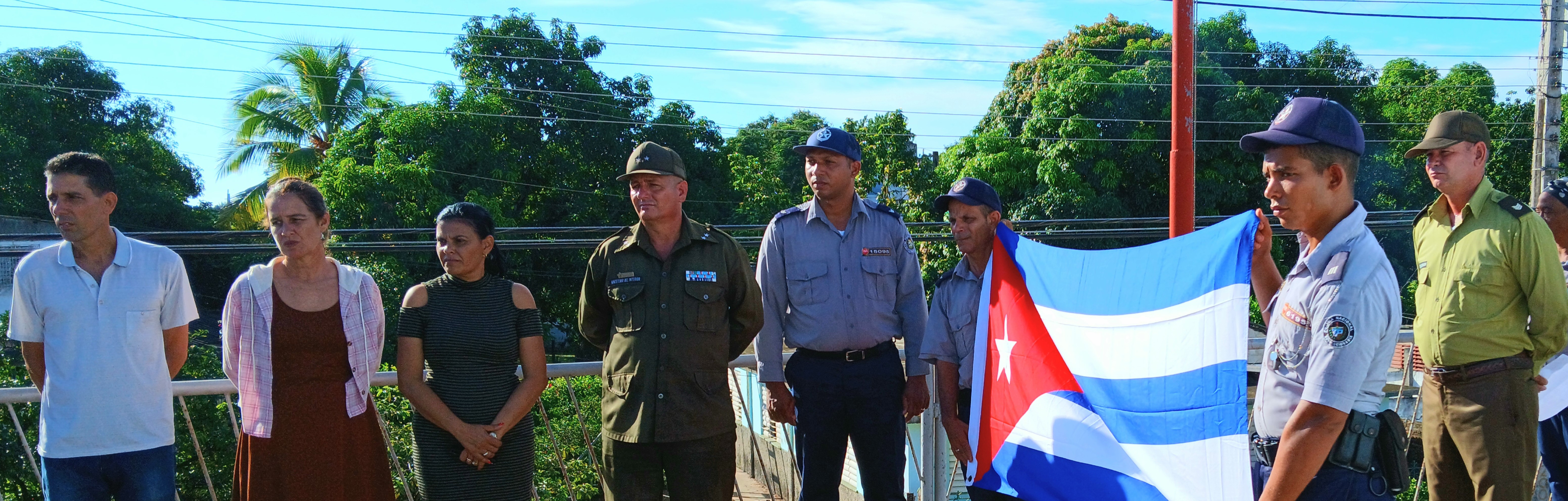 Realizan acto de reafirmación revolucionaria en Quemado de Güines