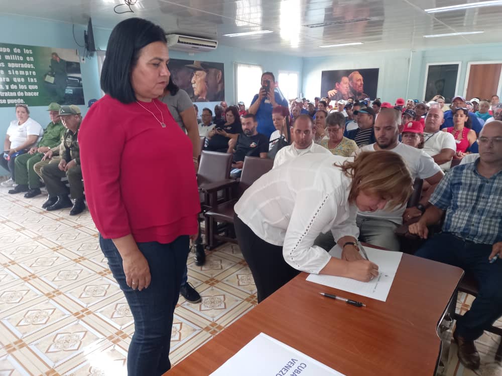 Los villaclareños estamos con nuestros hermanos venezolanos