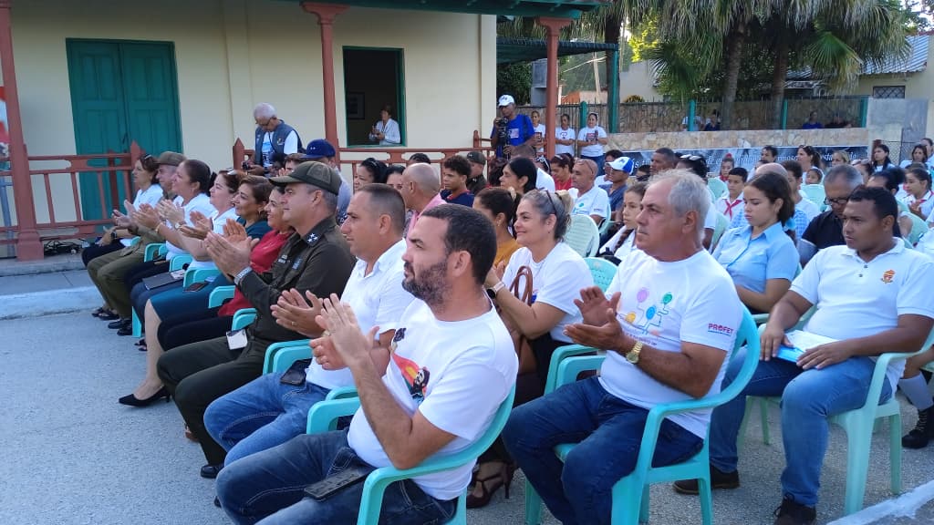 Acoge municipio de Encrucijada acto provincial de inicio del curso escolar 2025-2026 en Villa Clara 