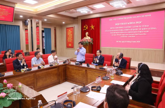 Academia Ho Chi Minh en Vietnam celebra conferencia por el centenario de Fidel Castro