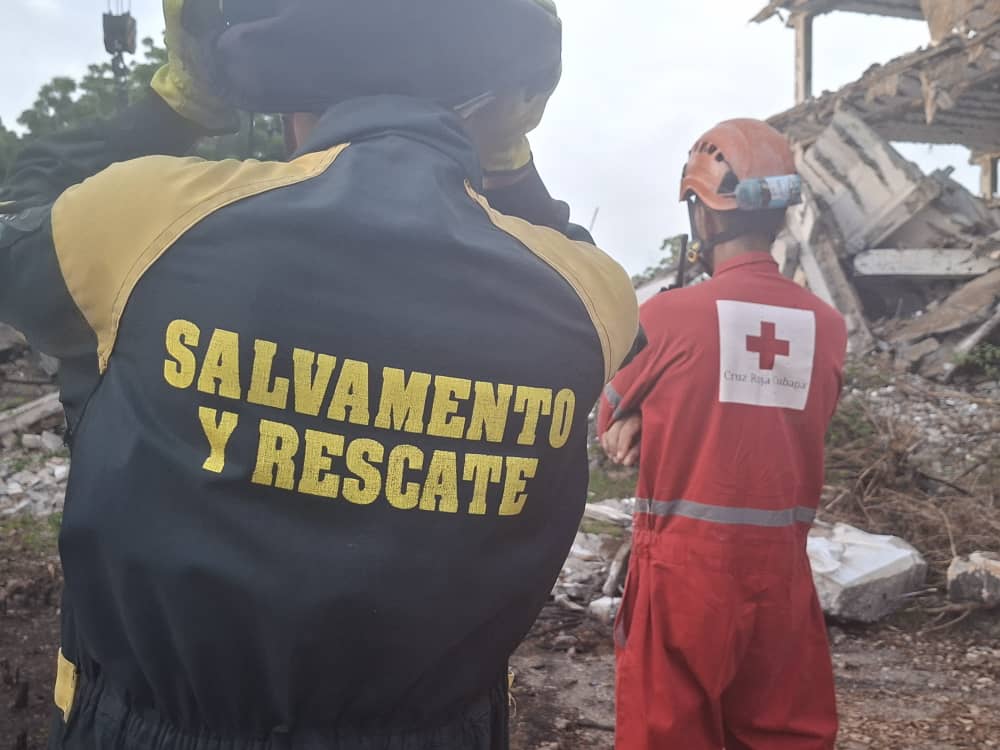 Dos fallecidos y un herido tras derrumbe en la ESBEC “La Uno” de Remedios