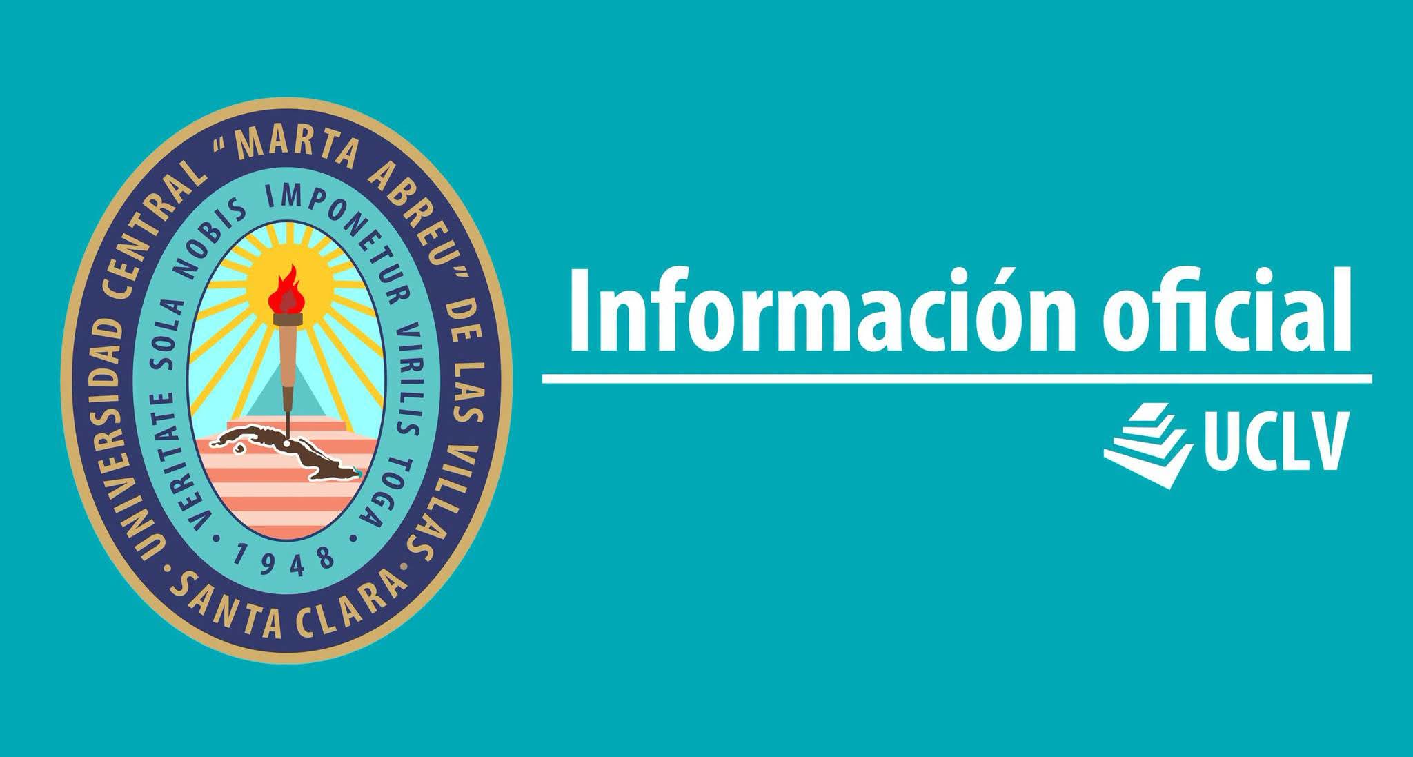UCLV informa sobre inicio y planificación del curso 2026-2027