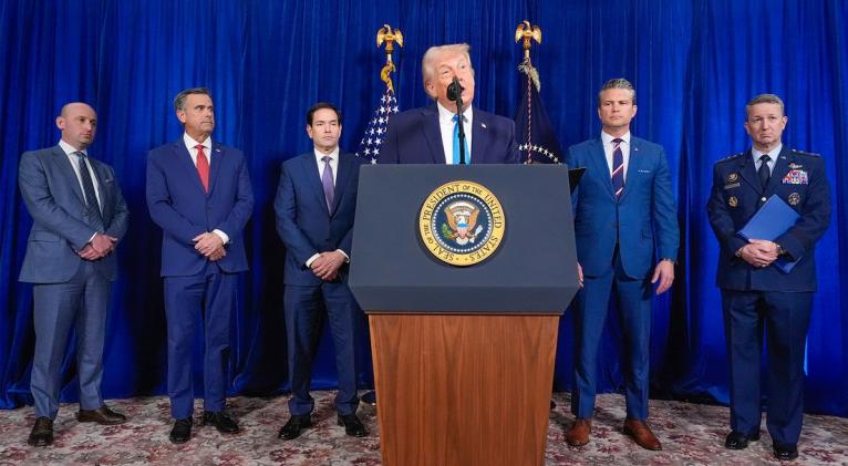 Trump sobre Venezuela: Vamos a dirigir el país hasta que podamos hacer una transición segura