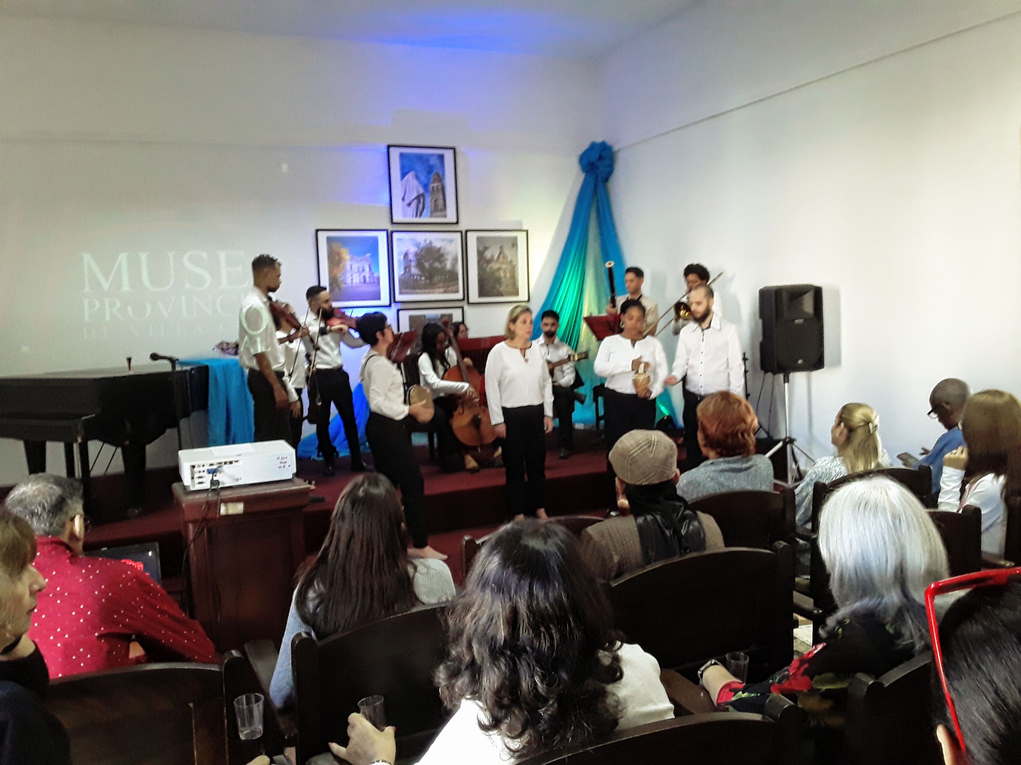Con el Himno a Villa Clara interpretado por el Conjunto de música antigua Ars Nova inicio la celebración por los 47 años del Museo Provincial, cumplidos al término de diciembre