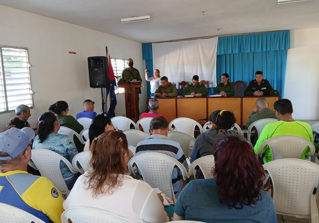 Día Territorial de la Defensa en Quemado de Güines