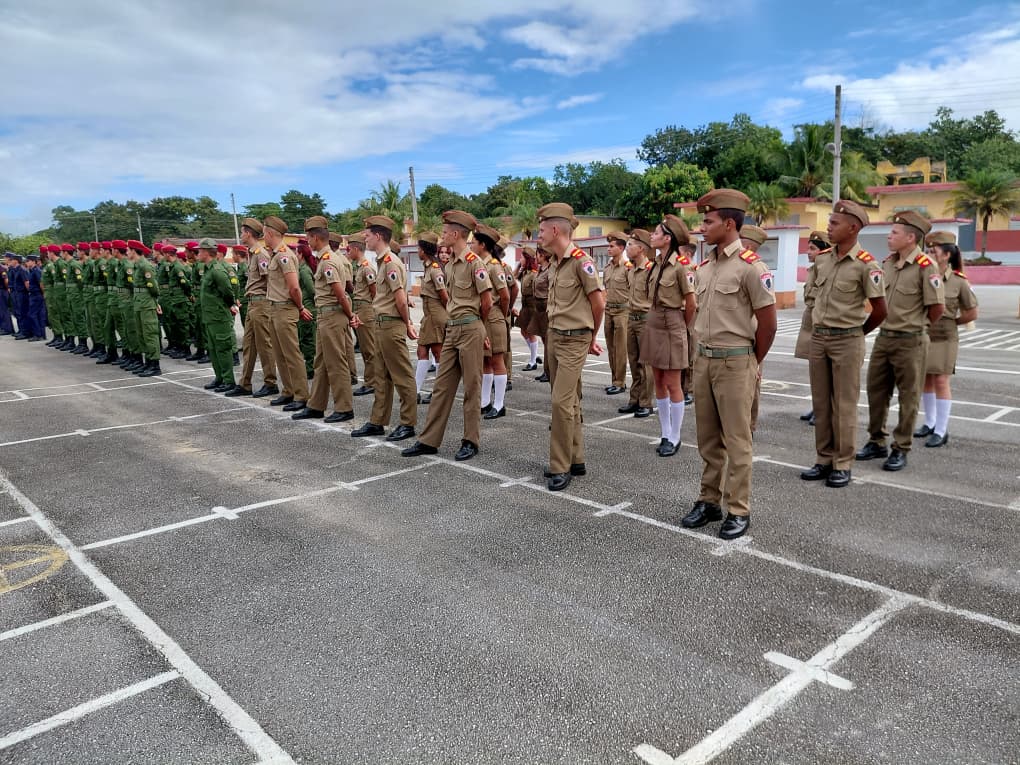 Celebran en la Región Militar Villa Clara el acto de inicio del año de preparación para la defensa 2026 