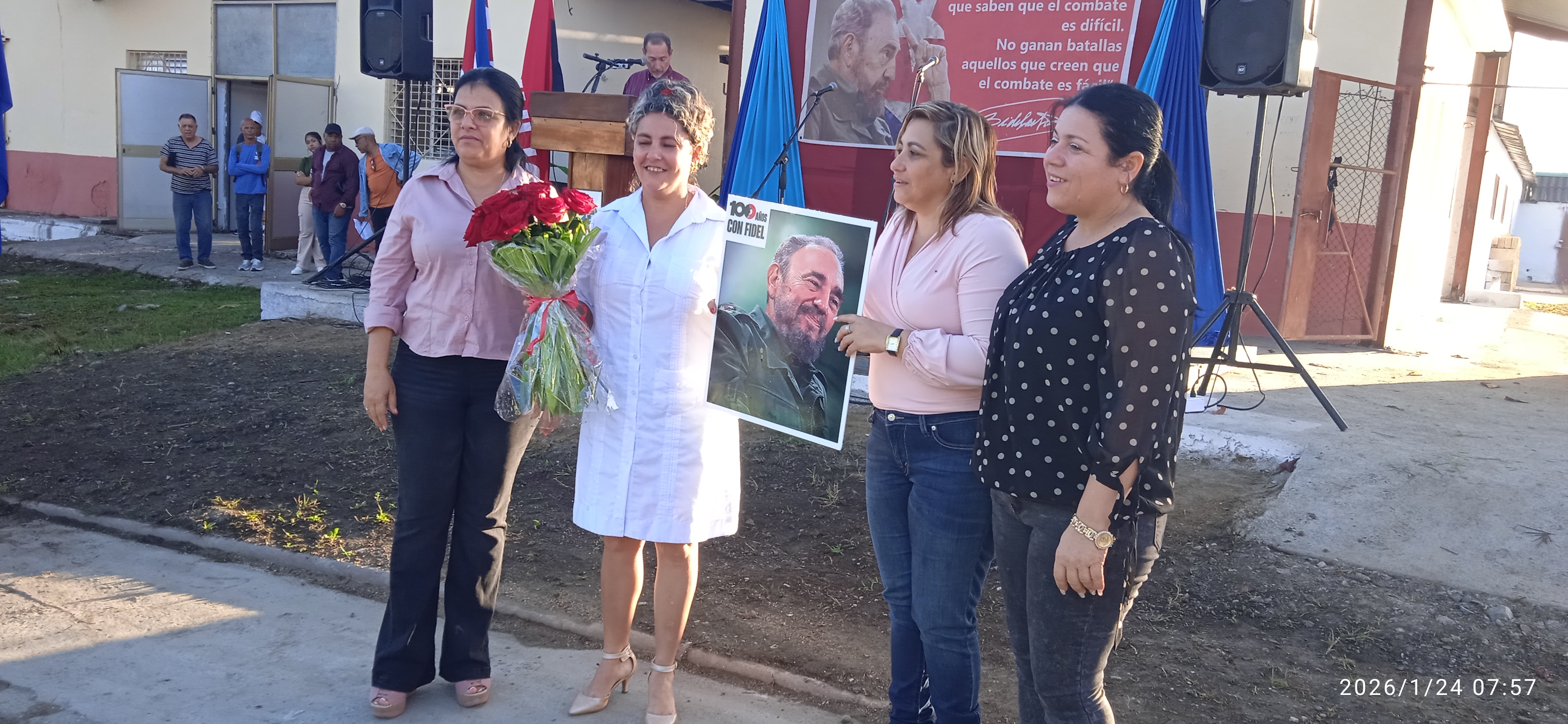 Trabajadores de la Industria Alimentaria en Villa Clara celebran su día