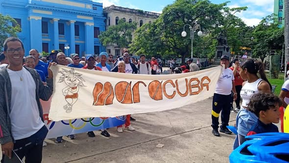 Gran Toma Deportiva en Santa Clara