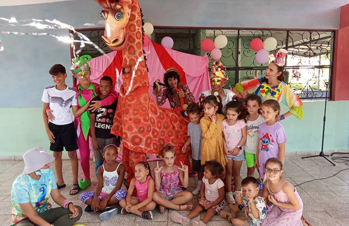 Colman de arte y sonrisas barrios y parques de Villa Clara