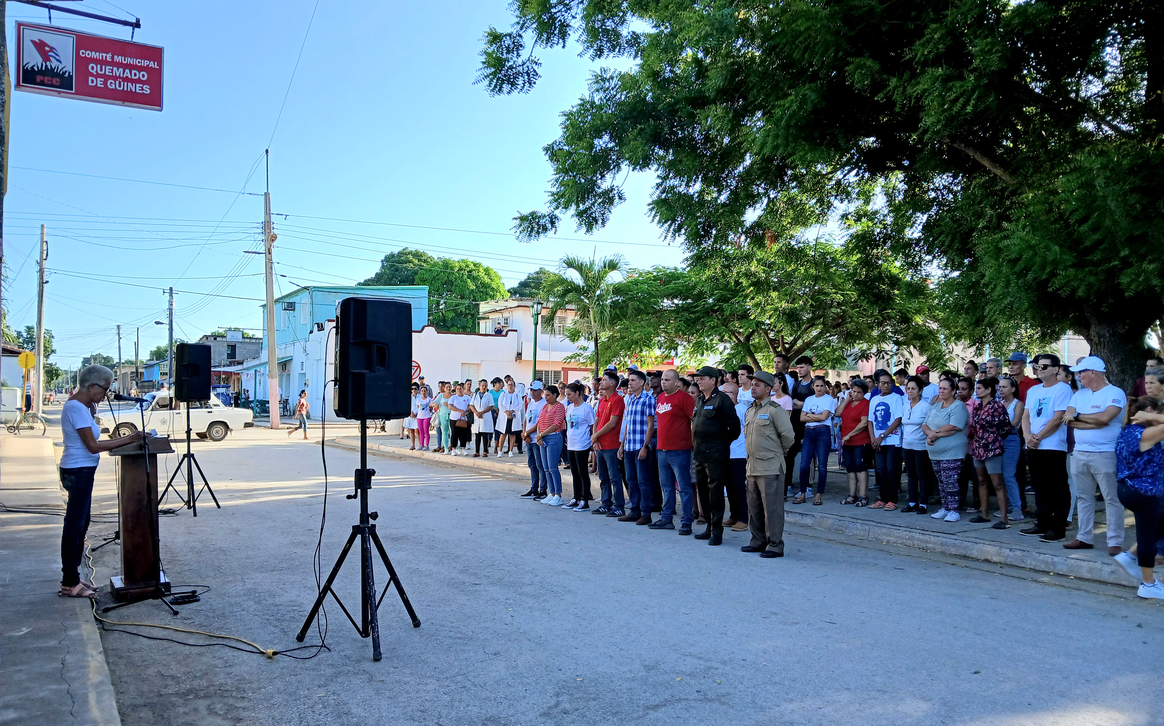 Quemado de Güines conmemora la gesta del Moncada