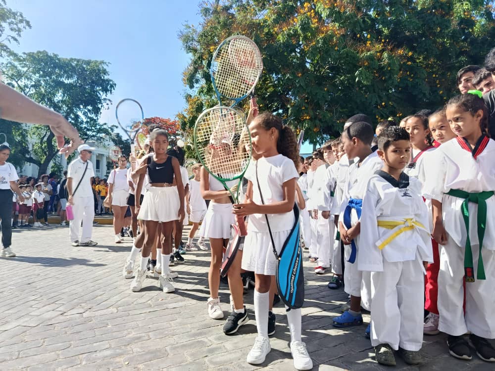 Inauguran primera olimpiada del Deporte en Villa Clara