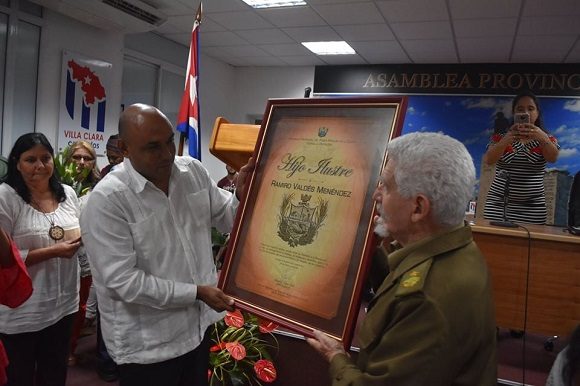 Ramiro Valdés en Villa Clara: “La historia y el destino nos ató a esta provincia”