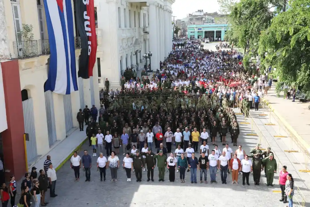 Villaclareños rinden tributo póstumo al Comandante de la Revolución Ramiro Valdés Menéndez