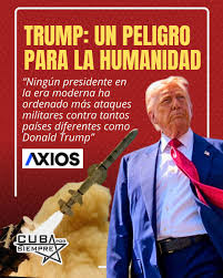 Axios: Trump se convierte en el presidente que ha realizado más ataques militares en la era moderna