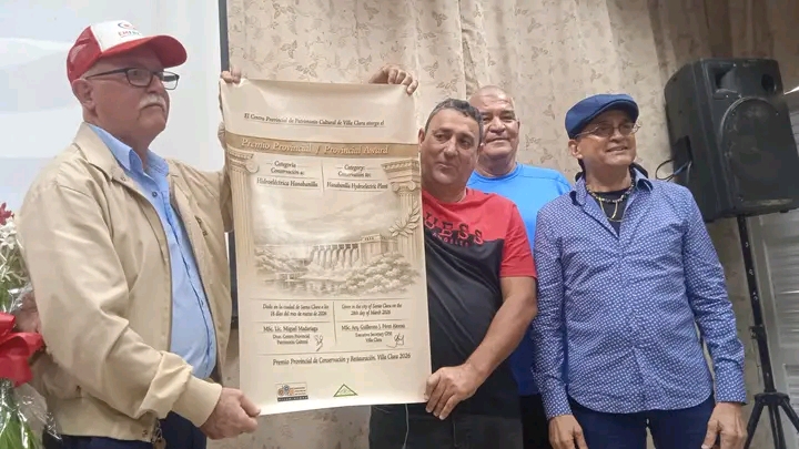 Premio Provincial de Conservación para la Hidroeléctrica Hanabanilla