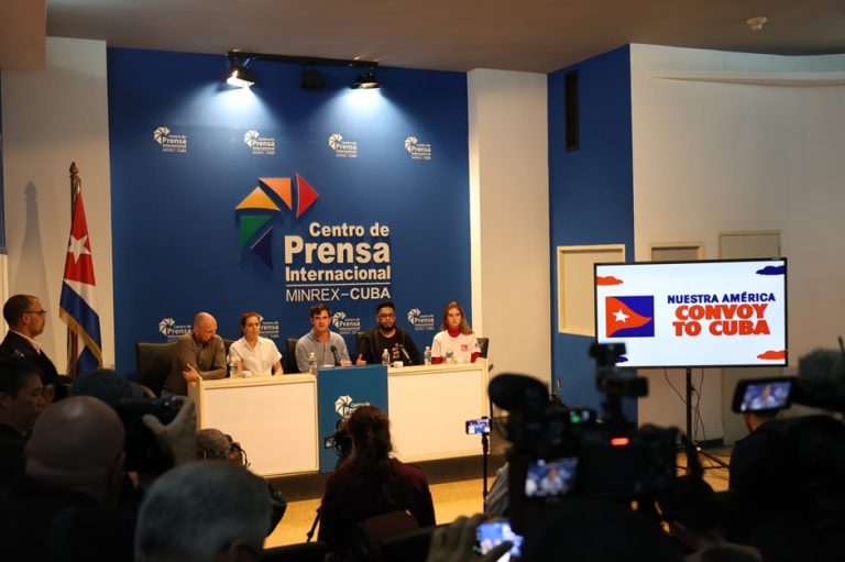 Convoy Nuestra América levanta una voz clara de solidaridad internacional en un momento crítico para Cuba