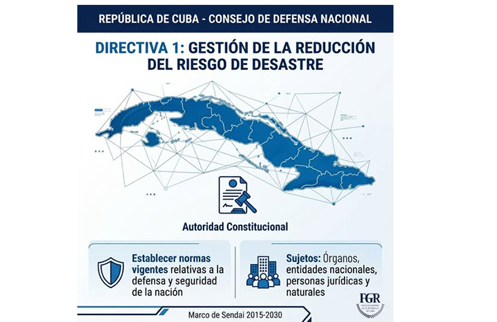 Resalta Fiscalía función del Consejo de Defensa Nacional y Directiva 1
