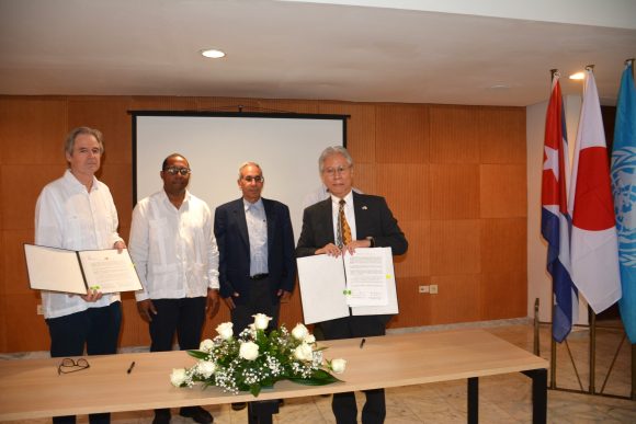 Energía renovable para hospitales cubanos con la cooperación de Japón