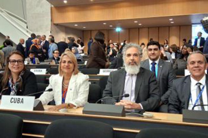 Electa Cuba miembro del Comité General de la Asamblea Mundial de la Salud