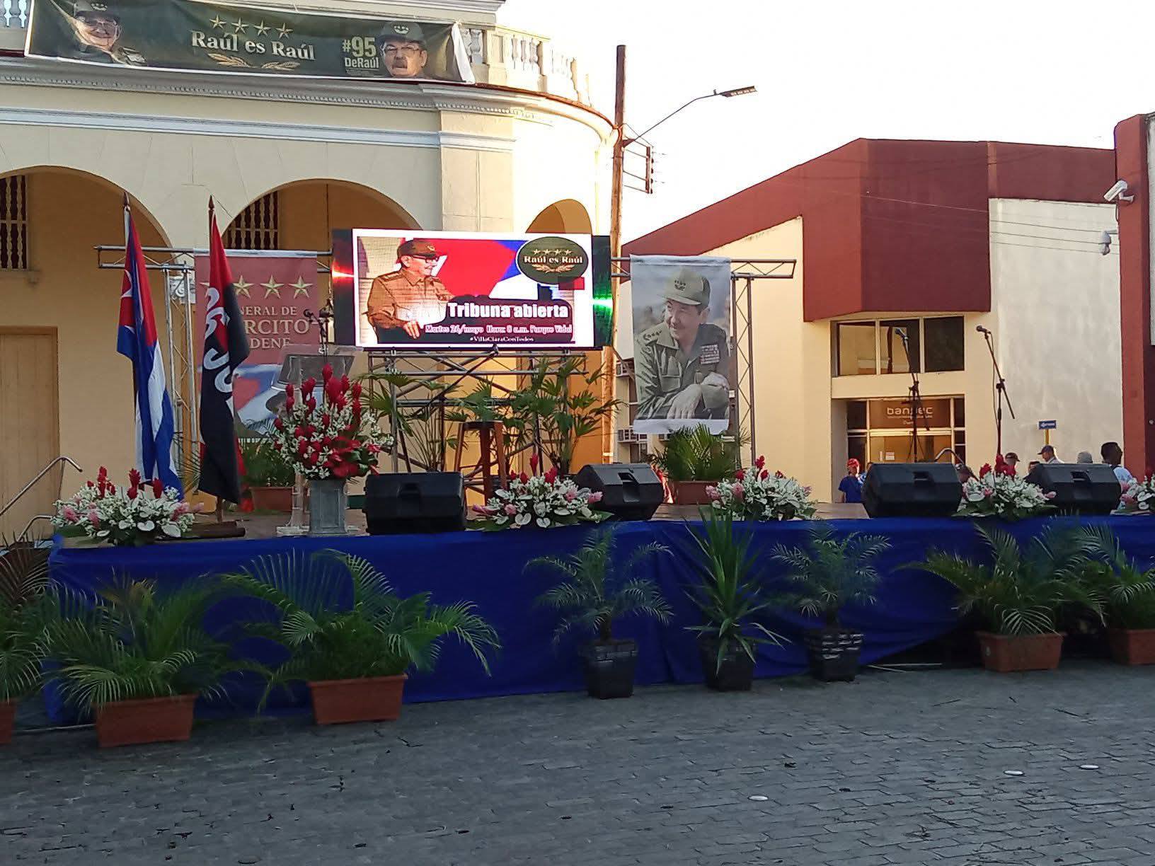 Tribuna Abierta en Santa Clara por la dignidad de los cubanos 