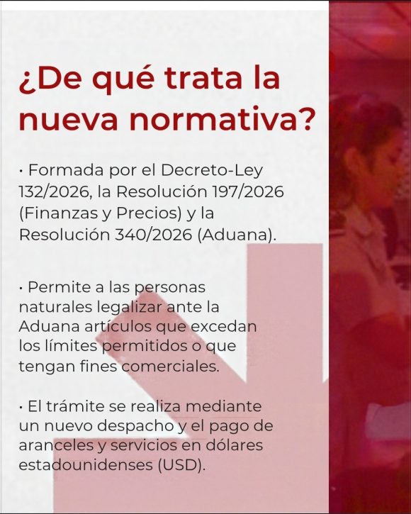 ¿Qué cambia con las importaciones comerciales por vía no comercial en Cuba?: Aranceles y formas de pago